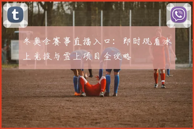 冬奥会赛事直播入口：即时观看冰上竞技与雪上项目全攻略